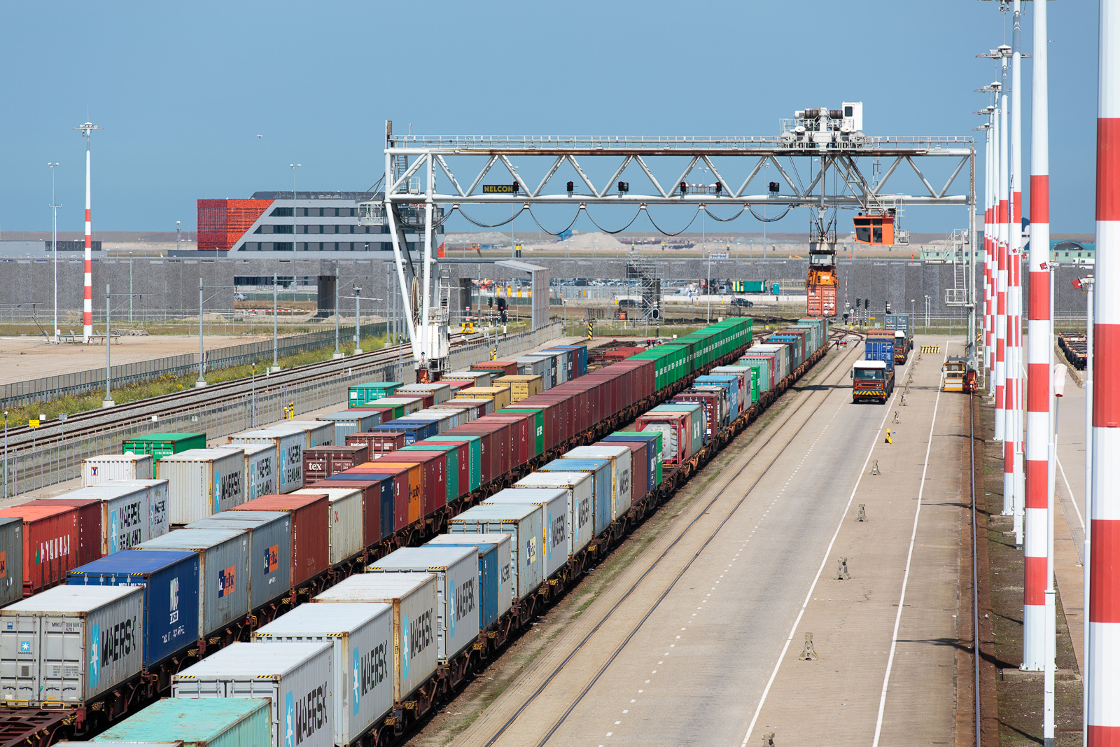 Rail terminal West Maasvlakte 1 Port of Rotterdam